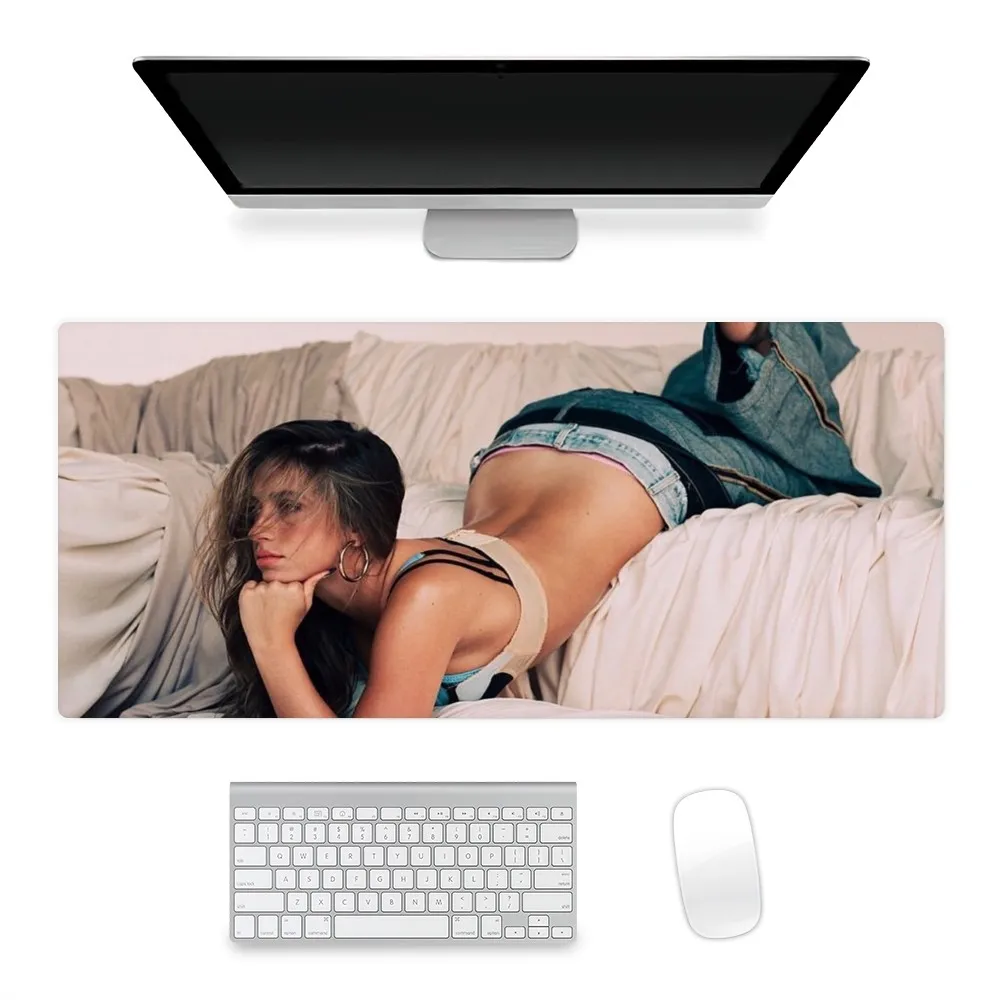 Singer Tate McRae Think Later Mousepad Office Large Small Mouse PC Computer Game Keyboard Rubber Anti 2 - Tate McRae Shop